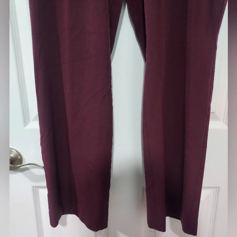 Talbots Merlot Barely Boot Pants In Size 14 P - P… - image 4